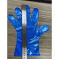 Contact alimentaire Proof de l&#39;épreuve tactile à l&#39;huile Blue TPE Gants jetables